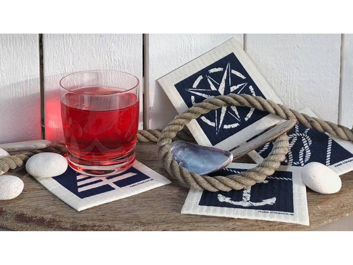 Coaster Marint 4-pack, Disktrasa Coaster Marint 4-pack, Disktrasa